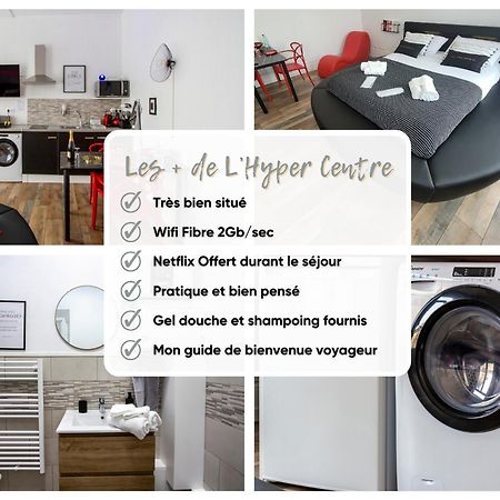 L'Hyper Centre - Netflix & Wifi - Literie Haut De Gamme - Check-In 24H24 - Goodmarning Châlons-en-Champagne Exterior foto